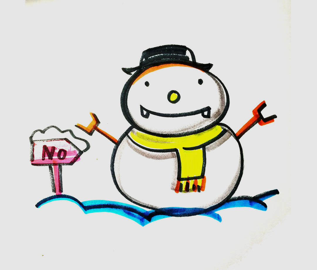 4-5岁儿童画大全 雪人怎么画简单又好看（初期学画画学哪种好） - 有点网 - 好手艺